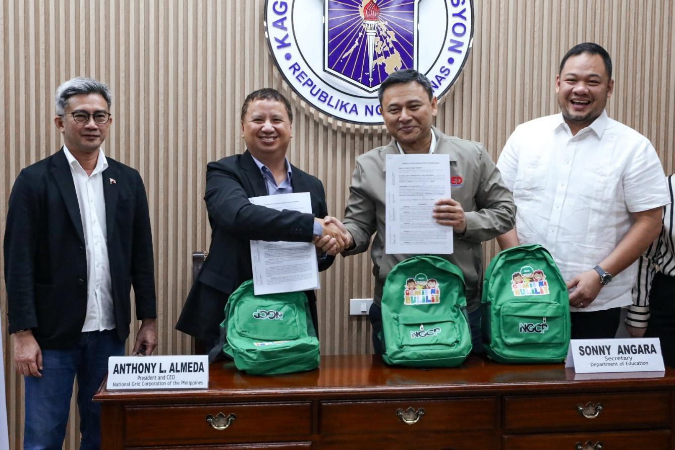 NGCP renews partnership with DepEd for educational support program